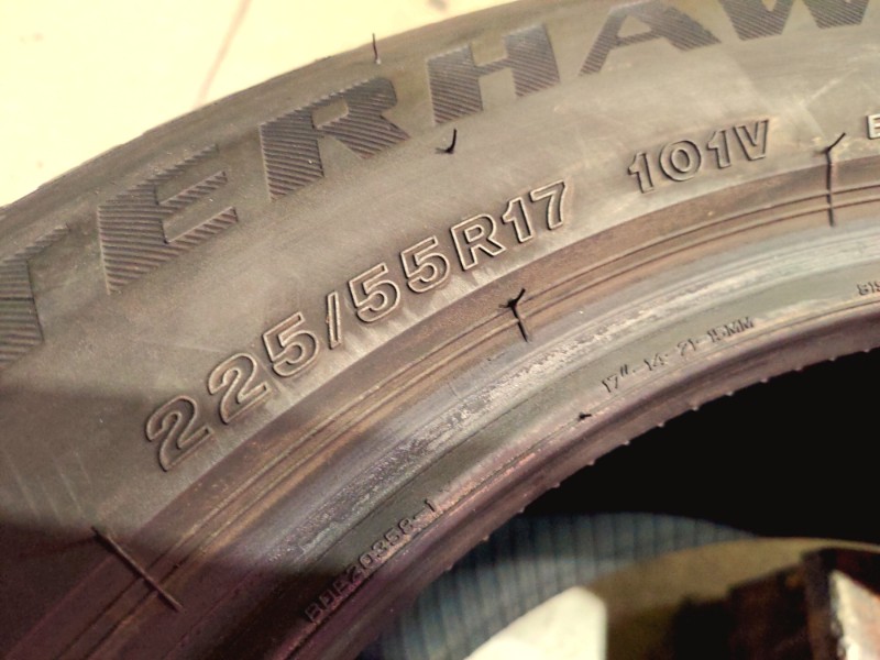 2 Gomme usate 225 55 17 Pneumatici Invernali FIRESTONE 2 Gomme usate 225 55 17 Pneumatici Invernali FIRESTONE