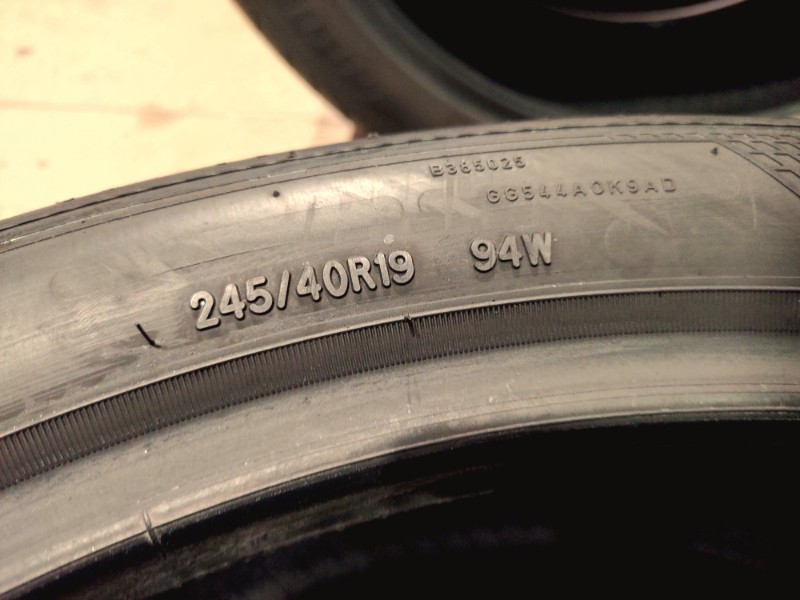 4 Gomme usate 245 40 19 Pneumatici Estivi GOODYEAR 4 Gomme usate 245 40 19 Pneumatici Estivi GOODYEAR