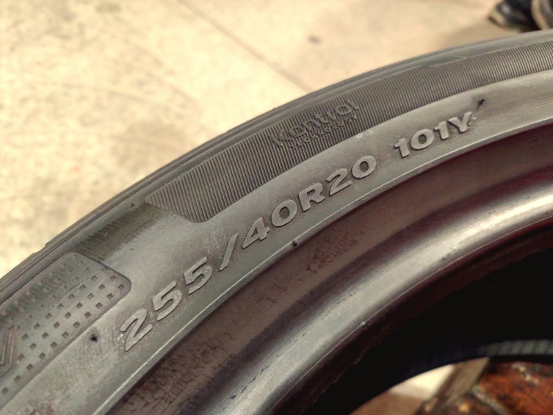 4 Gomme usate 255 40 20 Pneumatici Estivi HANKOOK 4 Gomme usate 255 40 20 Pneumatici Estivi HANKOOK
