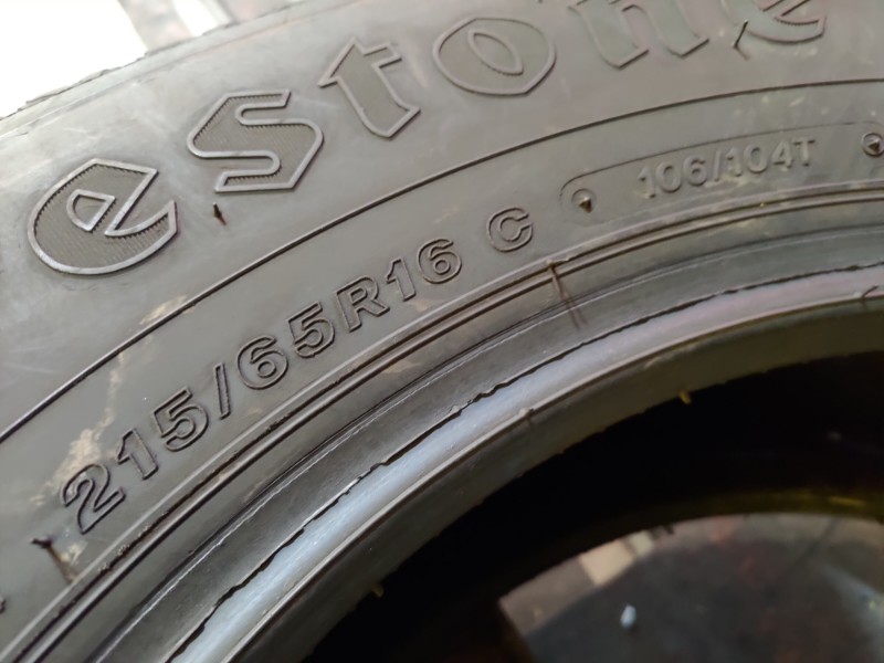4 Gomme usate 215 65 16 C Pneumatici Invernali FIRESTONE 4 Gomme usate 215 65 16 C Pneumatici Invernali FIRESTONE