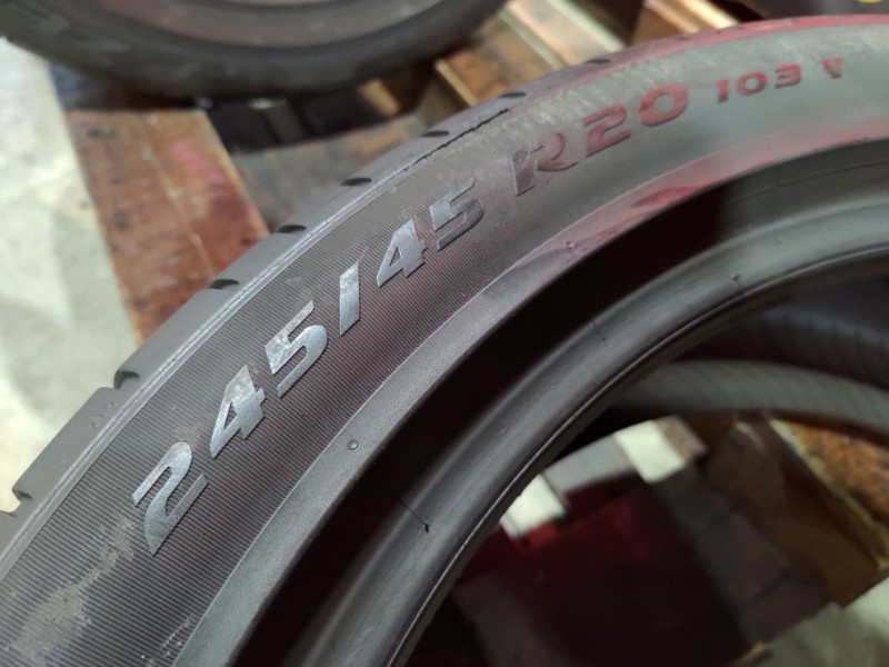4 Gomme usate 245 45 20 Pneumatici Estivi PIRELLI 4 Gomme usate 245 45 20 Pneumatici Estivi PIRELLI