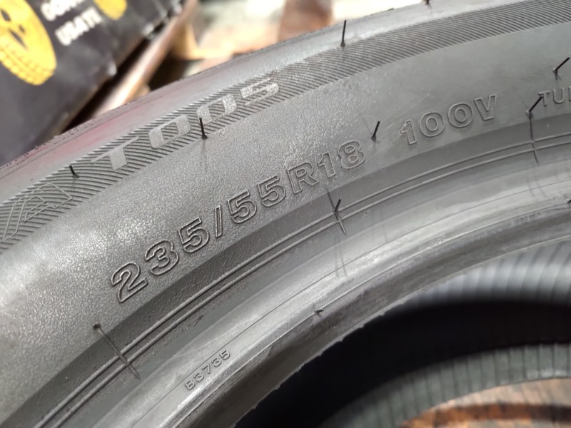 4 Gomme nuove 235 55 18 Pneumatici Estivi BRIDGESTONE 4 Gomme nuove 235 55 18 Pneumatici Estivi BRIDGESTONE