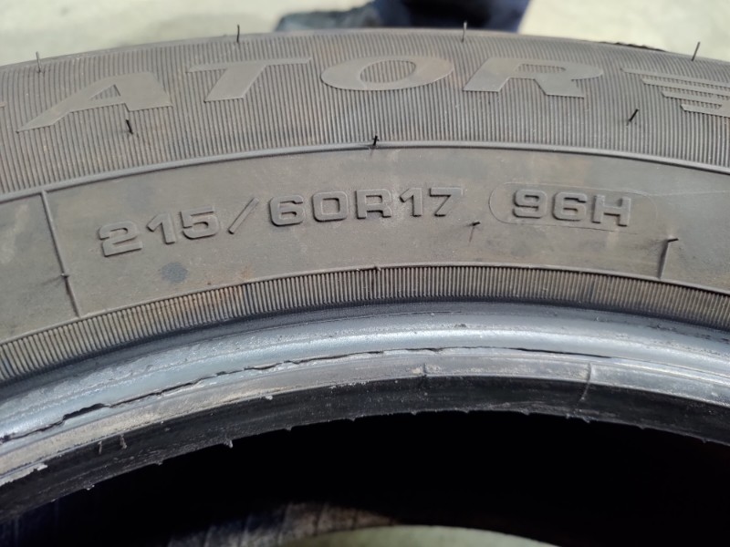 4 Gomme usate 215 60 17 Pneumatici 4 Stagioni DEBICA 4 Gomme usate 215 60 17 Pneumatici 4 Stagioni DEBICA