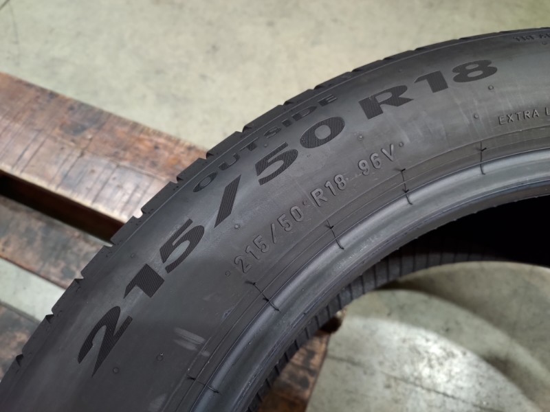 4 Gomme usate 215 50 18 Pneumatici Estivi PIRELLI 4 Gomme usate 215 50 18 Pneumatici Estivi PIRELLI