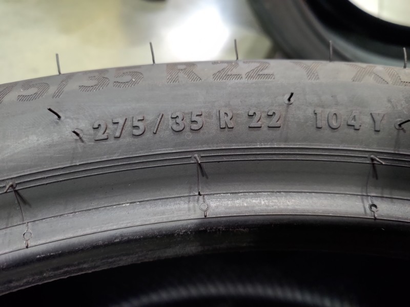 2 Gomme nuove 275 35 22 e 2 Gomme nuove 315 30 22 Pneumatici Estivi CONTINENTAL 2 Gomme nuove 275 35 22 e 2 Gomme nuove 315 30 22 Pneumatici Estivi CONTINENTAL