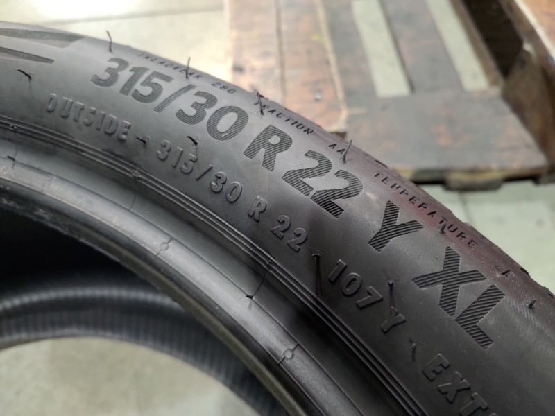 2 Gomme nuove 275 35 22 e 2 Gomme nuove 315 30 22 Pneumatici Estivi CONTINENTAL 2 Gomme nuove 275 35 22 e 2 Gomme nuove 315 30 22 Pneumatici Estivi CONTINENTAL
