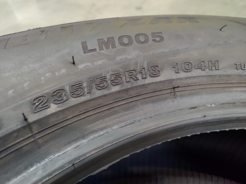 2 Gomme usate 235 55 18 Pneumatici Invernali BRIDGESTONE 2 Gomme usate 235 55 18 Pneumatici Invernali BRIDGESTONE