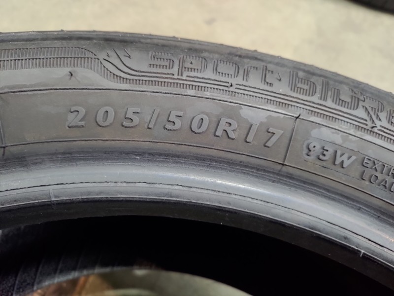4 Gomme usate 205 50 17 Pneumatici Estivi DUNLOP 4 Gomme usate 205 50 17 Pneumatici Estivi DUNLOP