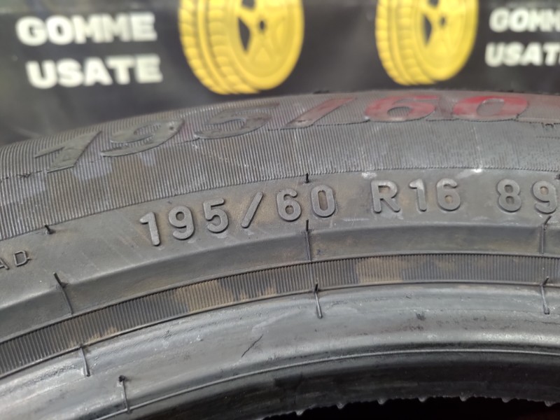2 Gomme usate 195 60 16 Pneumatici Invernali PIRELLI 2 Gomme usate 195 60 16 Pneumatici Invernali PIRELLI