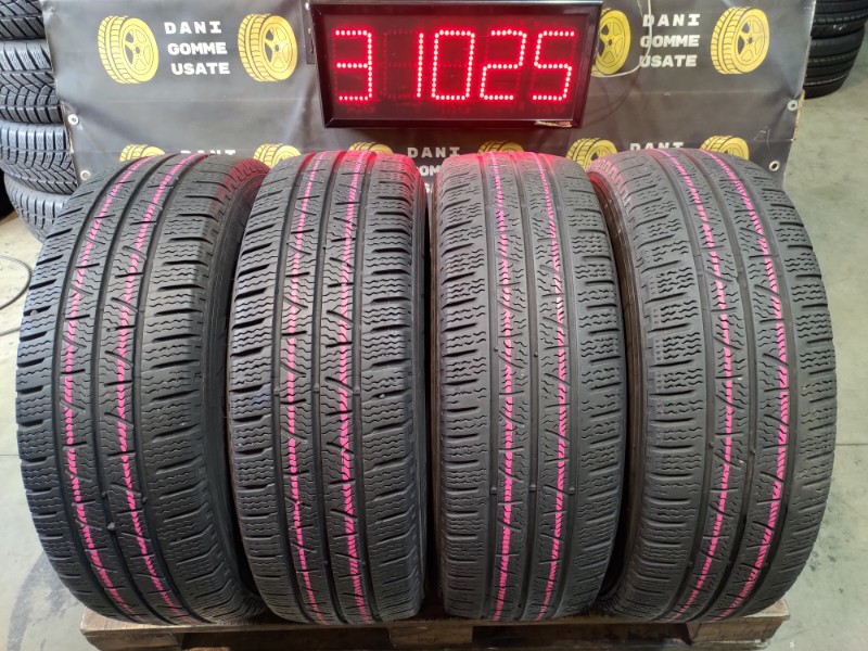 4 Gomme usate 215 65 16 C Pneumatici Invernali PIRELLI 4 Gomme usate 215 65 16 C Pneumatici Invernali PIRELLI