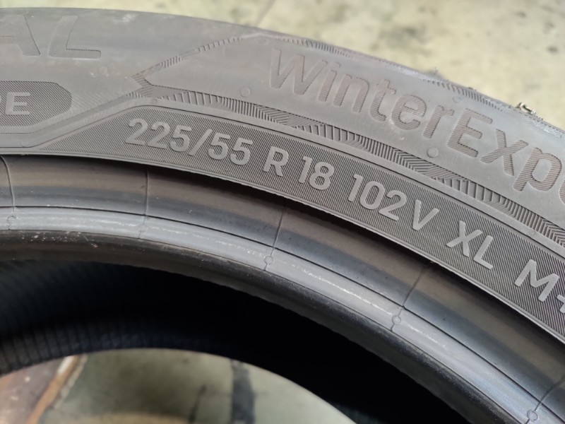 4 Gomme usate 225 55 18 Pneumatici Invernali UNIROYAL 4 Gomme usate 225 55 18 Pneumatici Invernali UNIROYAL