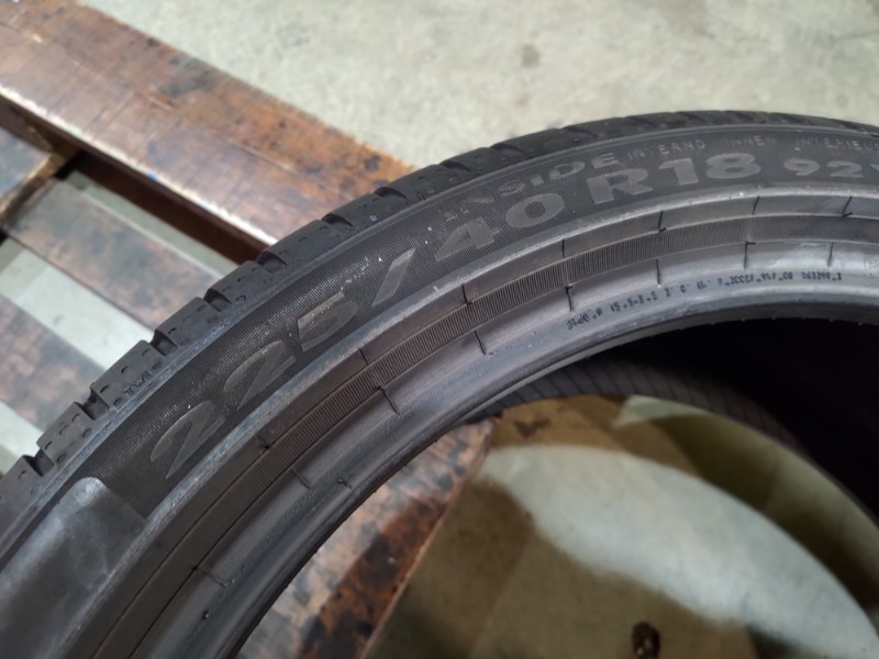 4 Gomme usate 225 40 18 Pneumatici Estivi PIRELLI 4 Gomme usate 225 40 18 Pneumatici Estivi PIRELLI