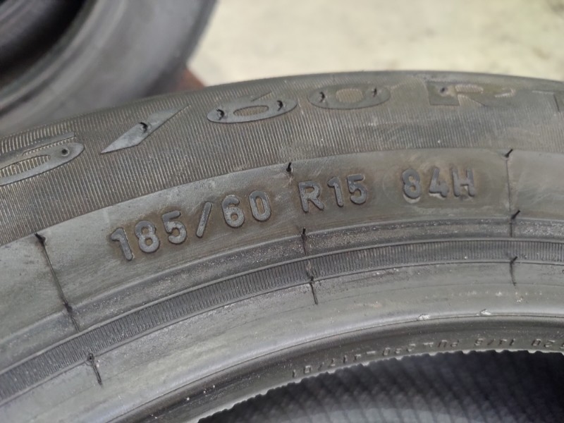 4 Gomme usate 185 60 15 Pneumatici Estivi PIRELLI 4 Gomme usate 185 60 15 Pneumatici Estivi PIRELLI