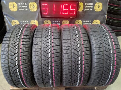 4 Gomme usate 225 45 18 Pneumatici Invernali PIRELLI