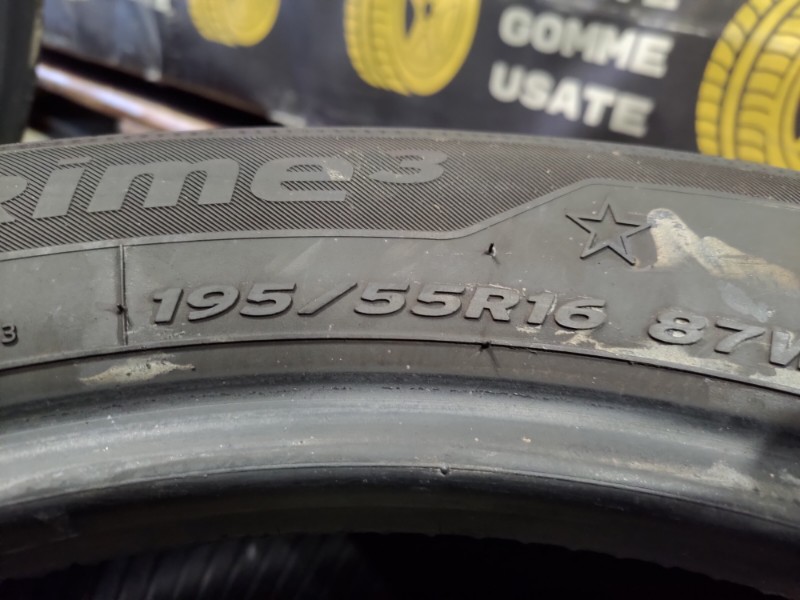 4 Gomme usate 195 55 16 Pneumatici Estivi HANKOOK 4 Gomme usate 195 55 16 Pneumatici Estivi HANKOOK