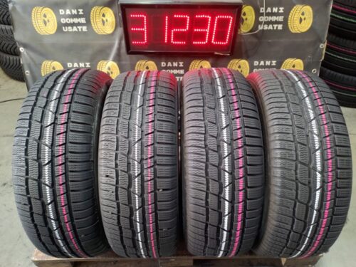 4 Gomme usate 215 60 16 Pneumatici Invernali CONTINENTAL