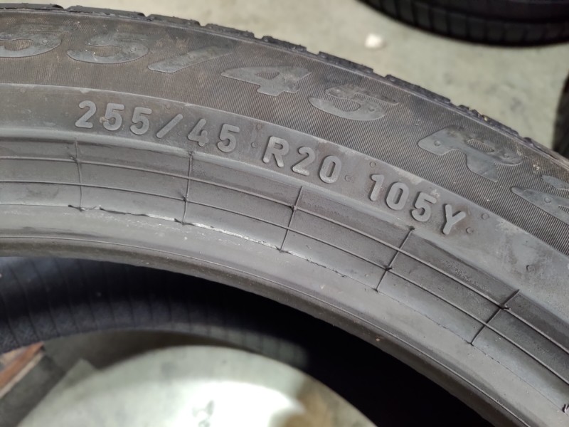 4 Gomme usate 255 45 20 Pneumatici Estivi PIRELLI 4 Gomme usate 255 45 20 Pneumatici Estivi PIRELLI