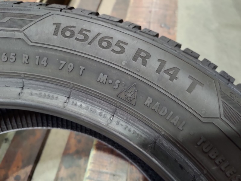 2 Gomme usate 165 65 14 Pneumatici 4 Stagioni BARUM 2 Gomme usate 165 65 14 Pneumatici 4 Stagioni BARUM