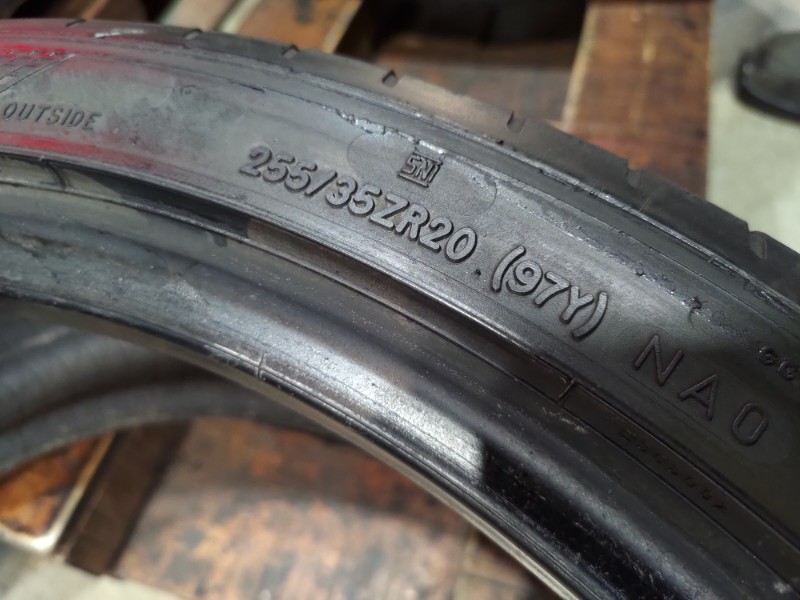 2 Gomme usate 255 35 20 Pneumatici Estivi GOODYEAR 2 Gomme usate 255 35 20 Pneumatici Estivi GOODYEAR