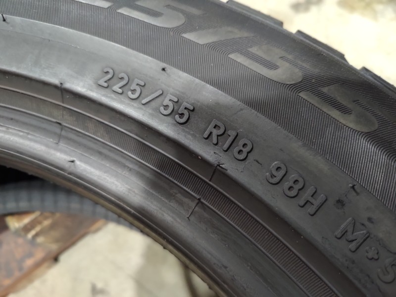 4 Gomme usate 225 55 18 Pneumatici Invernali PIRELLI 4 Gomme usate 225 55 18 Pneumatici Invernali PIRELLI