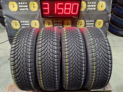 4 Gomme usate 185 65 15 Pneumatici Invernali BRIDGESTONE