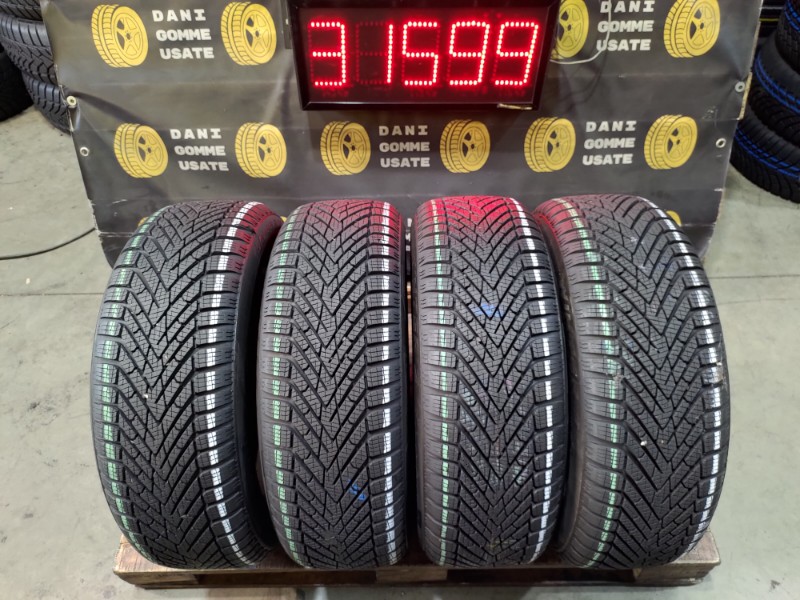 4 Gomme usate 195 55 16 Pneumatici Invernali PIRELLI 4 Gomme usate 195 55 16 Pneumatici Invernali PIRELLI