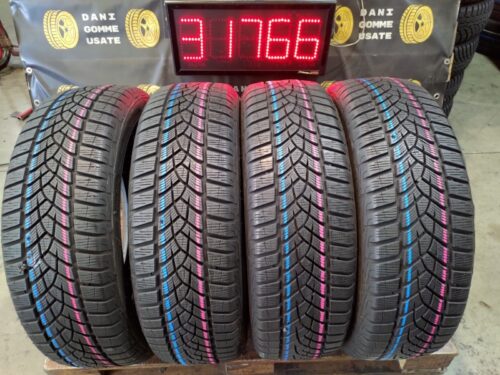 4 Gomme usate 195 60 18 Pneumatici Invernali GOODYEAR