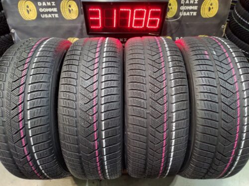 4 Gomme usate 235 60 18 Pneumatici Invernali PIRELLI