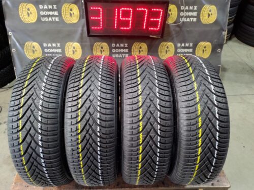 4 Gomme usate 185 65 15 Pneumatici Invernali KLEBER
