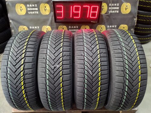 4 Gomme usate 215 60 16 Pneumatici Invernali MICHELIN