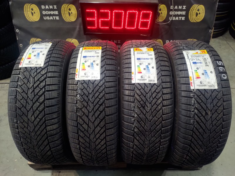 4 Gomme nuove 215 60 17 Pneumatici Invernali PIRELLI 4 Gomme nuove 215 60 17 Pneumatici Invernali PIRELLI