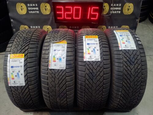4 Gomme nuove 215 60 17 Pneumatici Invernali PIRELLI