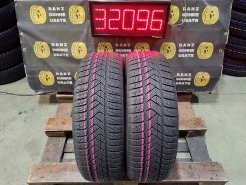 2 Gomme usate 205 60 16 Pneumatici Invernali PIRELLI