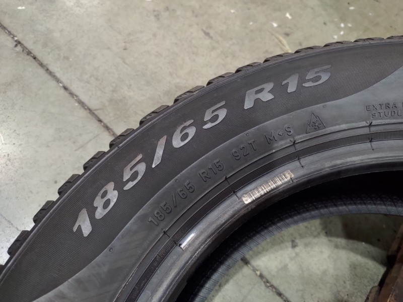 4 Gomme usate 185 65 15 Pneumatici Invernali PIRELLI 4 Gomme usate 185 65 15 Pneumatici Invernali PIRELLI