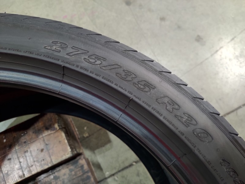 1 Gomma usata 275 35 20 RUN FLAT Pneumatici Estivi PIRELLI 1 Gomma usata 275 35 20 RUN FLAT Pneumatici Estivi PIRELLI