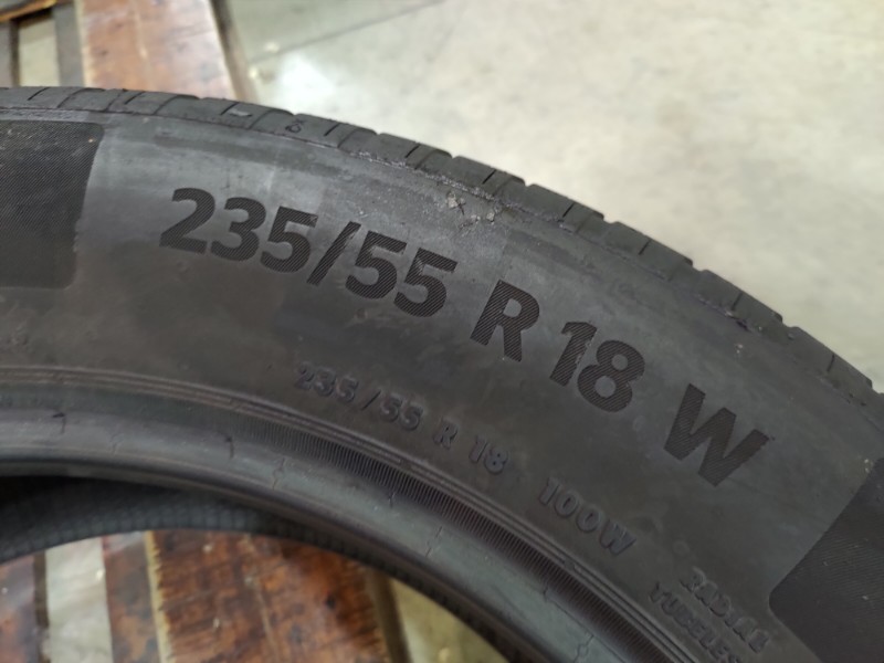 2 Gomme usate 235 55 18 Pneumatici Estivi CONTINENTAL 2 Gomme usate 235 55 18 Pneumatici Estivi CONTINENTAL