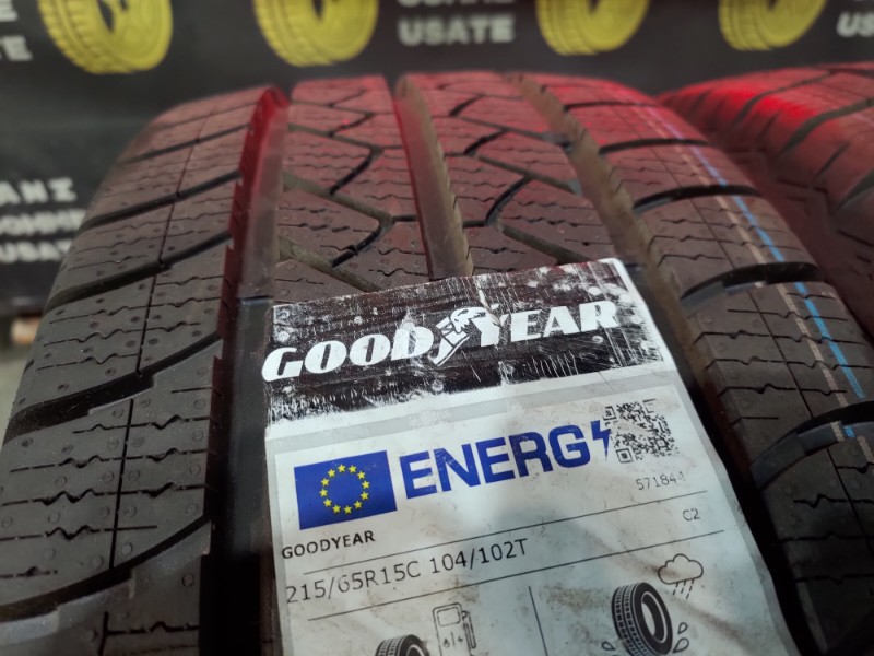2 Gomme nuove 215 65 15 C Pneumatici 4 Stagioni GOODYEAR 2 Gomme nuove 215 65 15 C Pneumatici 4 Stagioni GOODYEAR