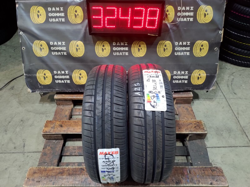 2 Gomme nuove 185 60 15 Pneumatici Estivi MAXXIS 2 Gomme nuove 185 60 15 Pneumatici Estivi MAXXIS