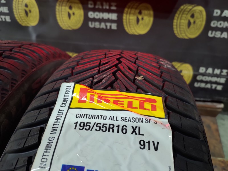 2 Gomme nuove 195 55 16 Pneumatici 4 Stagioni PIRELLI 2 Gomme nuove 195 55 16 Pneumatici 4 Stagioni PIRELLI