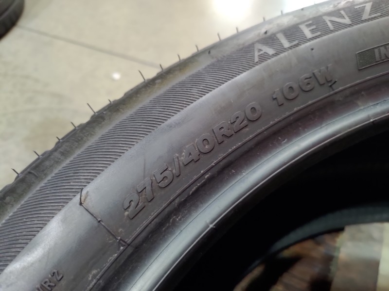 2 Gomme usate 275 40 20 RUN FLAT Pneumatici Estivi BRIDGESTONE 2 Gomme usate 275 40 20 RUN FLAT Pneumatici Estivi BRIDGESTONE