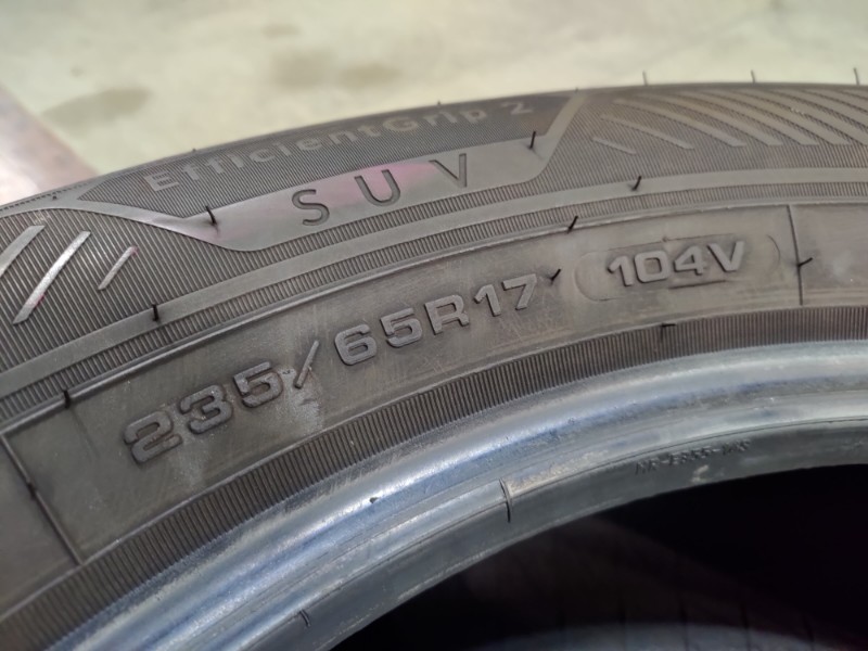4 Gomme usate 235 65 17 Pneumatici Estivi GOODYEAR 4 Gomme usate 235 65 17 Pneumatici Estivi GOODYEAR