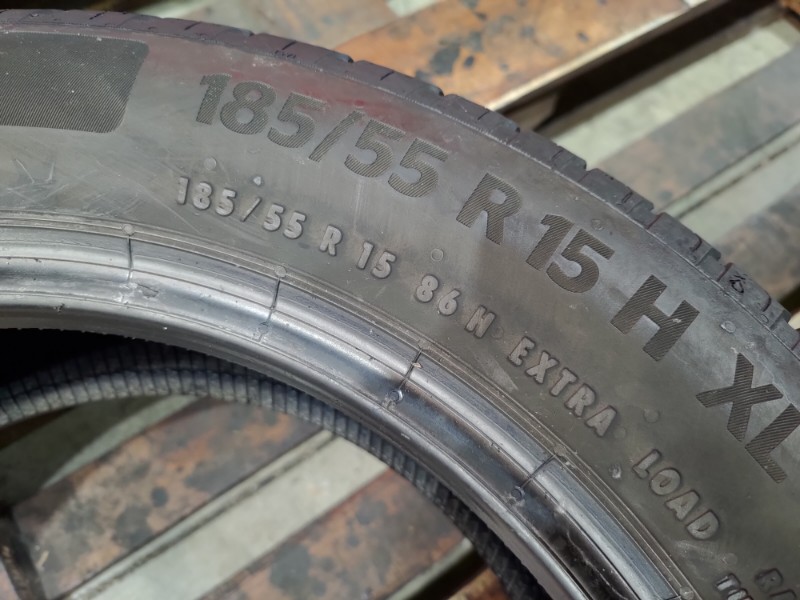 2 Gomme usate 185 55 15 Pneumatici Estivi CONTINENTAL 2 Gomme usate 185 55 15 Pneumatici Estivi CONTINENTAL