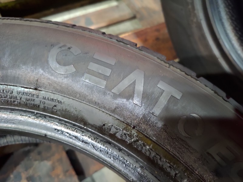 4 Gomme usate 175 65 15 Pneumatici Estivi CEAT 4 Gomme usate 175 65 15 Pneumatici Estivi CEAT