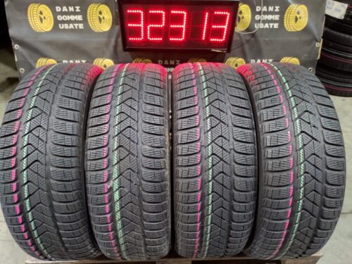 4 Gomme usate 215 60 16 Pneumatici Invernali PIRELLI