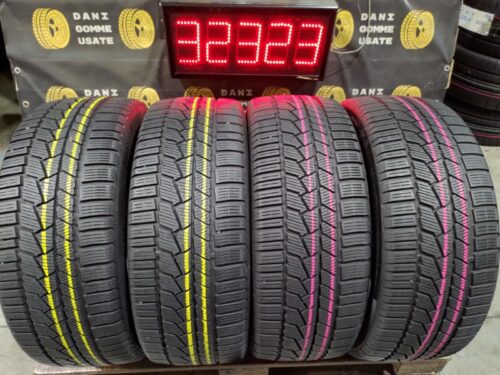 4 Gomme usate 225 45 18 RUN FLAT Pneumatici Invernali CONTINENTAL