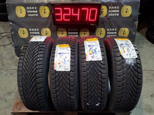 4 Gomme nuove 195 65 15 Pneumatici Invernali PIRELLI