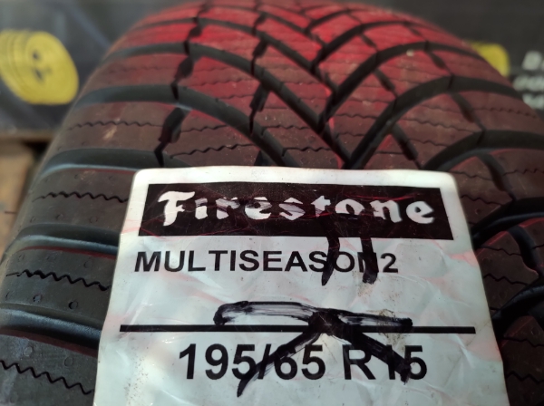 1 Gomma nuova 195 65 15 Pneumatici 4 Stagioni FIRESTONE 1 Gomma nuova 195 65 15 Pneumatici 4 Stagioni FIRESTONE