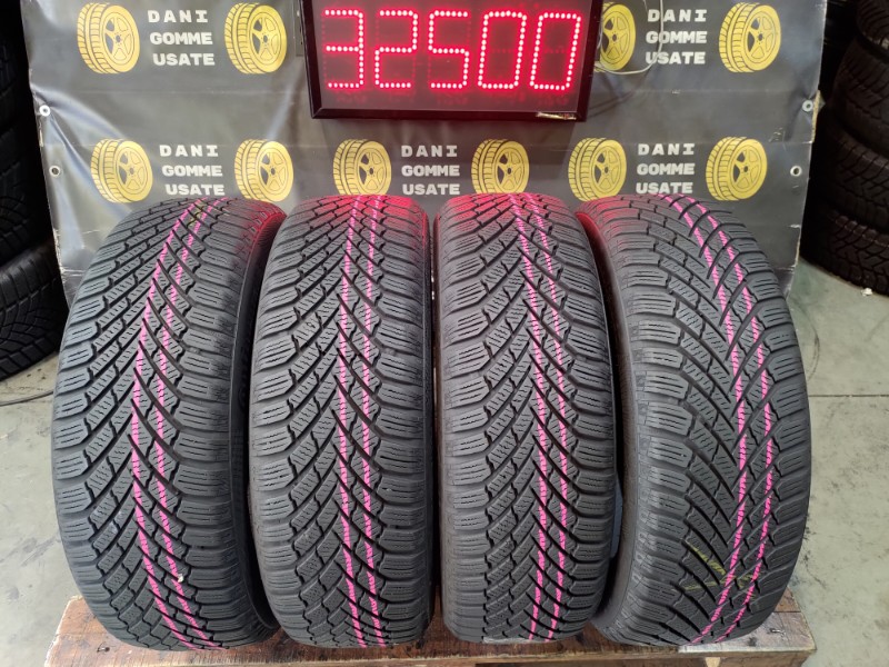 4 Gomme usate 185 55 16 Pneumatici Invernali CONTINENTAL 4 Gomme usate 185 55 16 Pneumatici Invernali CONTINENTAL