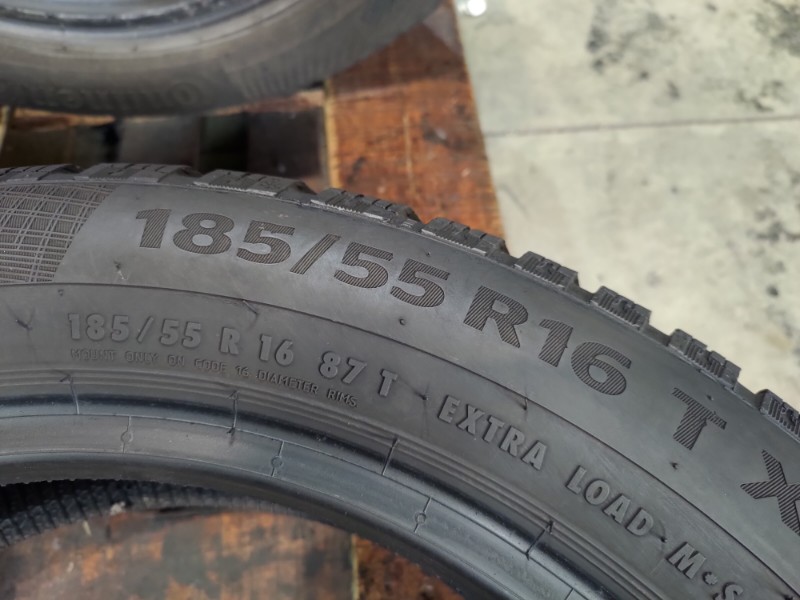 4 Gomme usate 185 55 16 Pneumatici Invernali CONTINENTAL 4 Gomme usate 185 55 16 Pneumatici Invernali CONTINENTAL