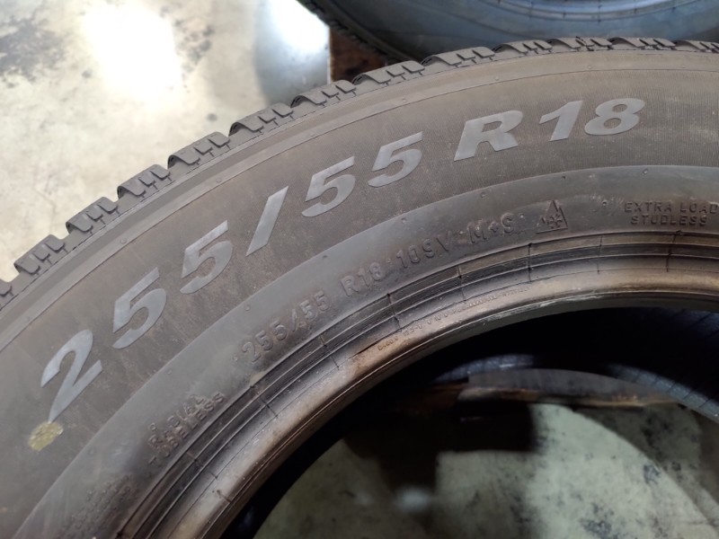 4 Gomme usate 255 55 18 Pneumatici Invernali PIRELLI 4 Gomme usate 255 55 18 Pneumatici Invernali PIRELLI